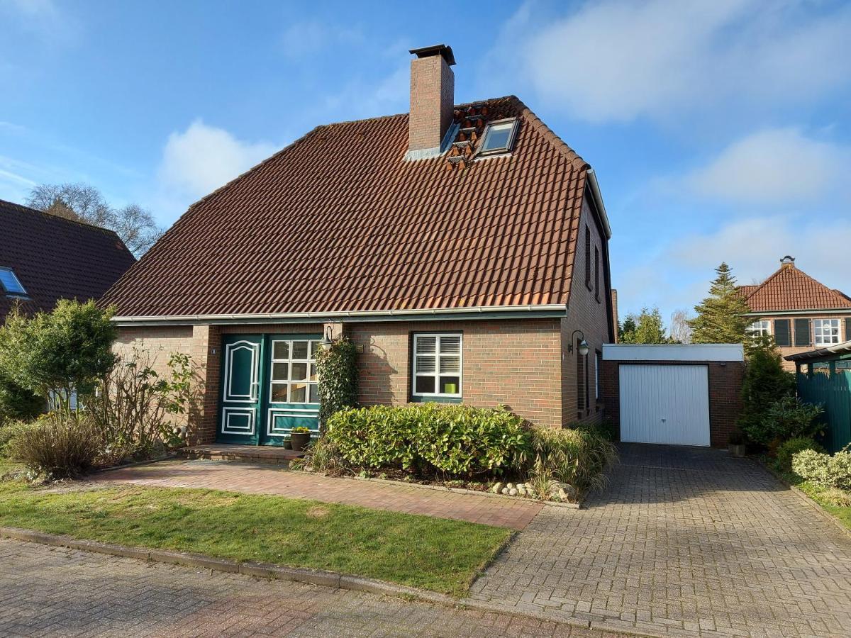 Ferienhaus Blaue Nordseewelle Esens Exterior foto