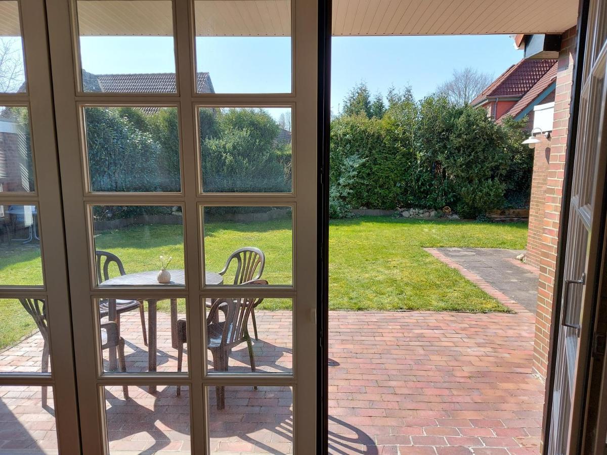 Ferienhaus Blaue Nordseewelle Esens Exterior foto