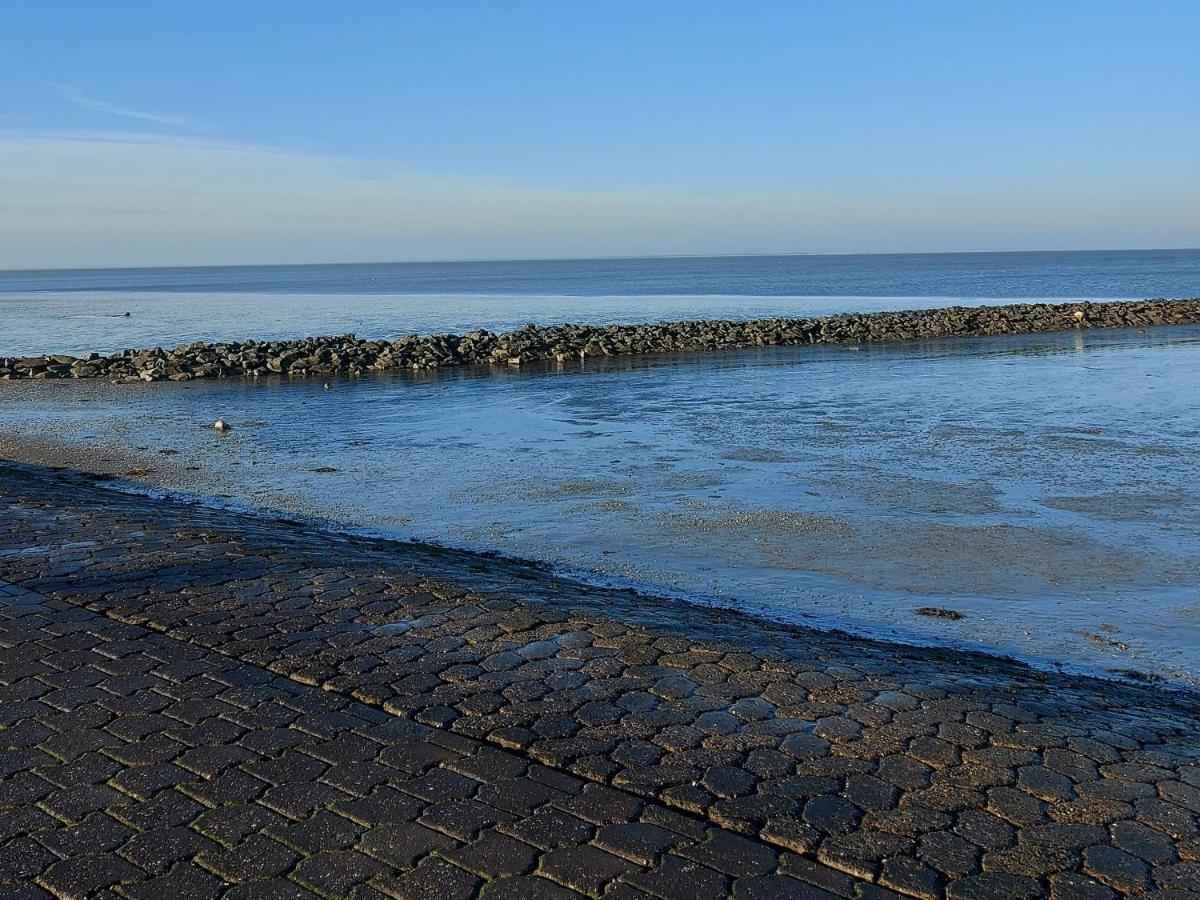 Ferienhaus Blaue Nordseewelle Esens Exterior foto